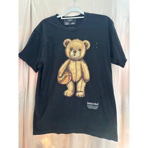 Domrebel Large Teddy Bear Basketball T-Shirt 82 EUC